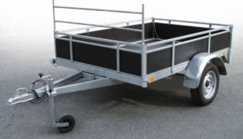 Remolque para equipamiento industrial - RB 2014 - Trigano Remorques - de 1 eje / de acoplamiento