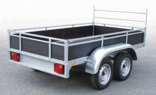 Remolque para equipamiento industrial - RB 2524 - Trigano Remorques - de 2 ejes / de acoplamiento