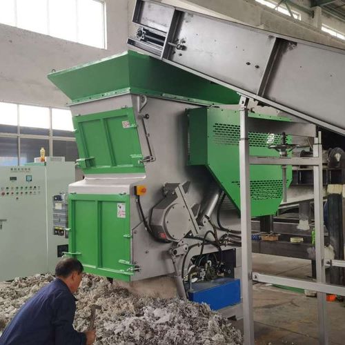 Destrozador de 1 eje - Chengdu PURUI Polymer Engineering Company - de plástico
