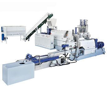 Unidad para reciclado para PE - SJ160/180 - Chengdu PURUI Polymer Engineering Company - para PP / con granulación