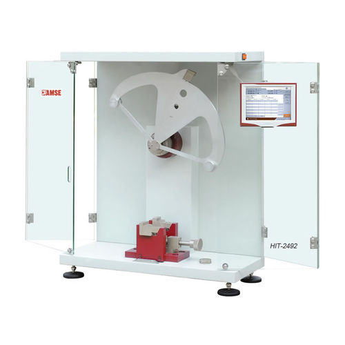 Maza-péndulo electrónico para ensayo según Charpy - AMSE - para plástico / IZOD / para prueba de Charpy