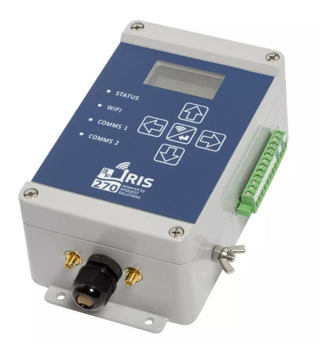 Registrador de datos de caudal - iRIS 270 - KISTERS - HyQuest Solutions - de potencia / inalámbrico / WiFi
