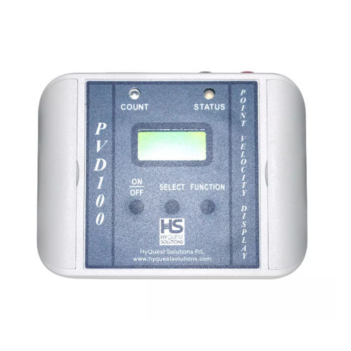 Correntómetro volumétrico - PVD100  - KISTERS - HyQuest Solutions - para agua / portátil de mano / inalámbrico