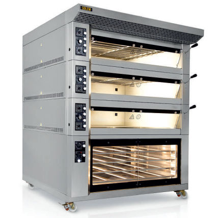 Horno de cocción - SLM-MO - Solem Bakery Machine - eléctrico