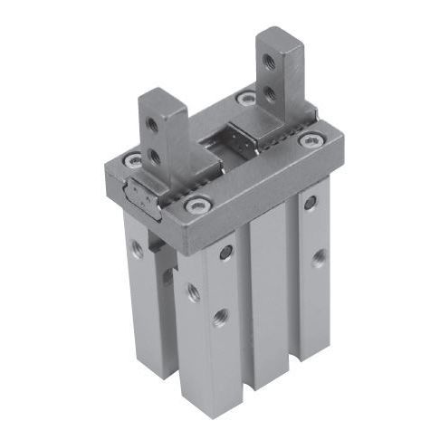 Pinza de prensión neumática - JHZ2 - Jufan Industrial Co., Ltd. - paralela / de 2 mandíbulas / lineal