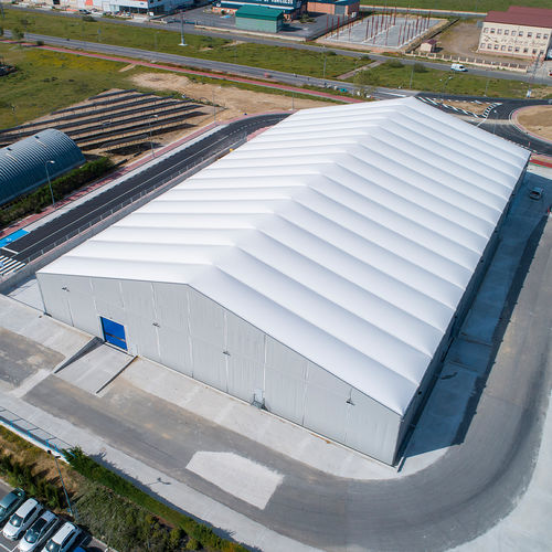 Hangar desmontable - MS50 - VALL S.A.R.L. - modular / industrial / para la logística