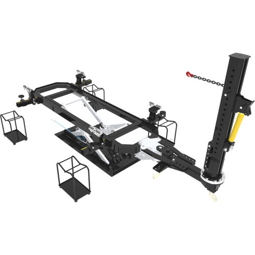 Banco de enderezado 10 toneladas - QB3000 - SDMR UG - 3 toneladas / con puente elevador / con brazo de tracción