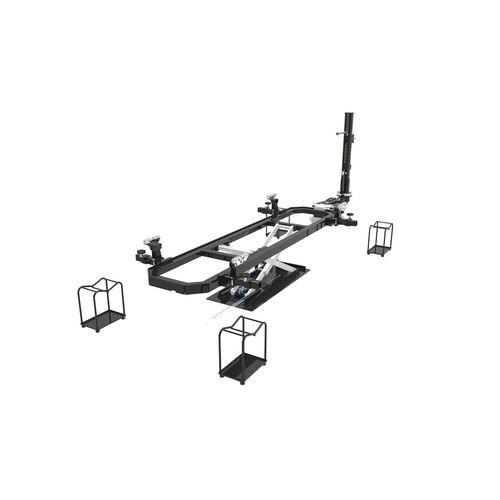 Banco de enderezado 10 toneladas - QB4000 - SDMR UG - 3 toneladas / con puente elevador / con brazo de tracción