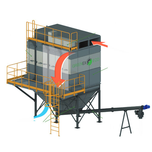 Filtro de aire comprimido - BFh series - Greenex Eco - de bolsa / industrial / de acero inoxidable