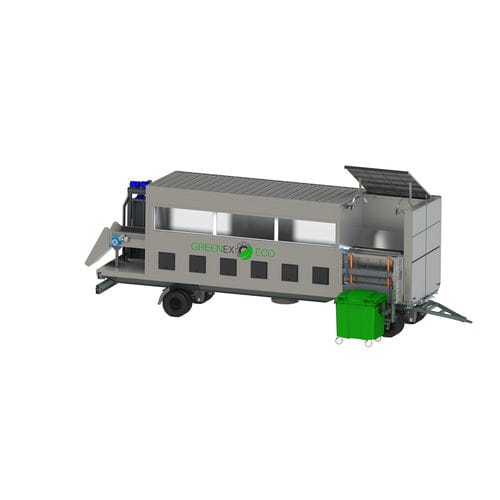Sistema de clasificación automático - Greenex Eco - de desechos / de residuos sólidos / de metales