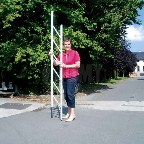 Escalera aleación de aluminio - JOMY SA - abatible / para pozo / multifunción