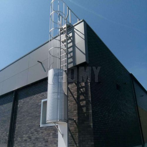 Escalera de aluminio - JOMY SA - corredera / de crinolina / de cubierta
