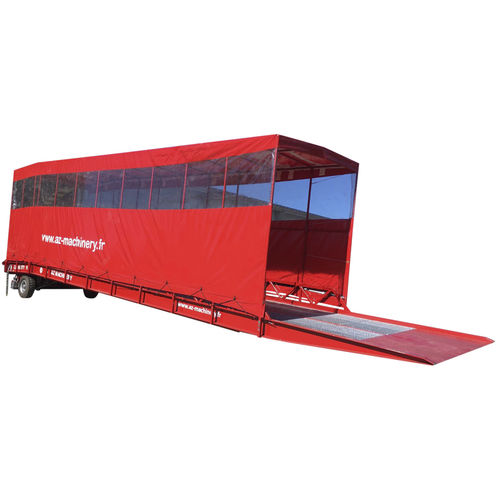 Rampa de carga para neumáticos - EASY XL-8-BCH - AZ RAMP - de contenedores / para carretilla elevadora / para enrolladores