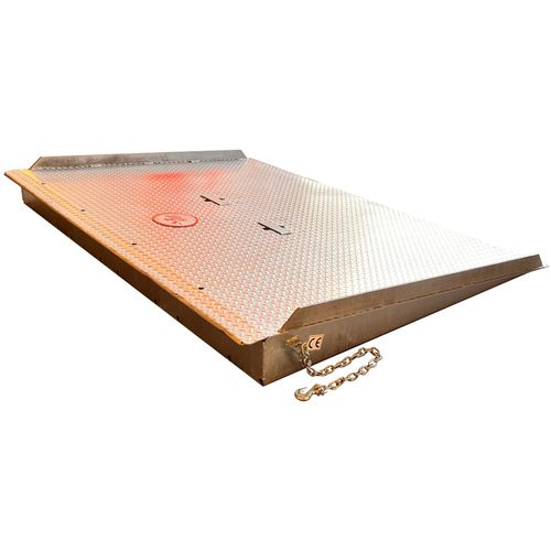 Rampa de carga para contenedores - HCNN-08 - AZ RAMP - para carretilla elevadora / para transpaletas / para carro