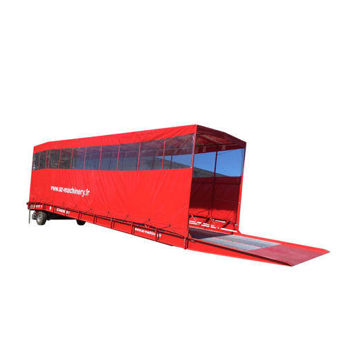 Rampa de carga de bomba - EASY XL-10-BCH - AZ RAMP - para ruedas / para probeta con forma de haltera / para plataforma