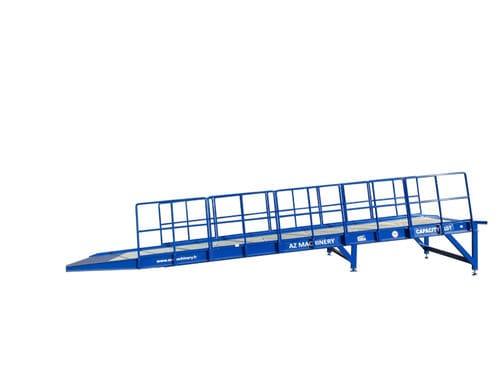 Rampa de carga para plataforma - PRIME FIX 10-12 RL - AZ RAMP - de manipulación / contenedor / hidráulica