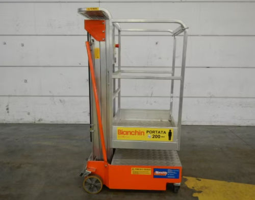 Cesta articulada móvil - AZ 11812-V34616 - AZ RAMP - eléctrica / compacta