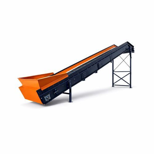 Cinta transportadora modular - AQ series - Angelo Quidacciolu Costruzioni Meccaniche - continua / lisa / curva