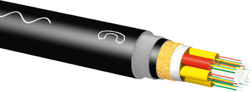 Cable óptico de datos - BayCom® RailOptic® SFK FO - Bayerische Kabelwerke - estanco / de cobre / para redes de telecomunicación