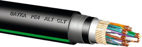 Cable eléctrico de datos - BayCom® PE4-ALT-CLT - Bayerische Kabelwerke - aislado / antipropagación de fuego / blindado