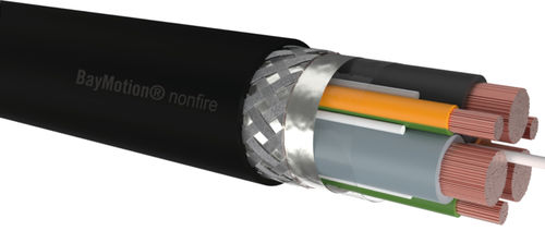 Cable eléctrico de conexión - BayMotion® nonfire soilblack - Bayerische Kabelwerke - de alimentación / aislado / antipropagación de fuego
