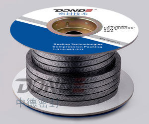 Empaquetadura trenzada de grafito - ZD-P1100 - cixi zonde sealing and gasket.co.,Ltd