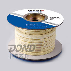 Empaquetadura trenzada de fibras de aramida - ZD-P1400 - cixi zonde sealing and gasket.co.,Ltd