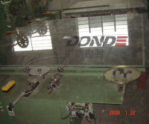 Máquina de bobinado para juntas de estanqueidad - ZD-M2500 - cixi zonde sealing and gasket.co.,Ltd - semiautomática