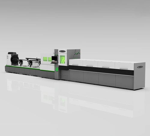 Máquina de corte láser - Italo 200 - Stargroup.Tech Srl - láser de fibra / para metal / de tubos