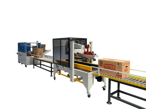 Formadora de cajas de cartón cierre por la parte inferior - TURBEY PACKING MACHINERY - automática