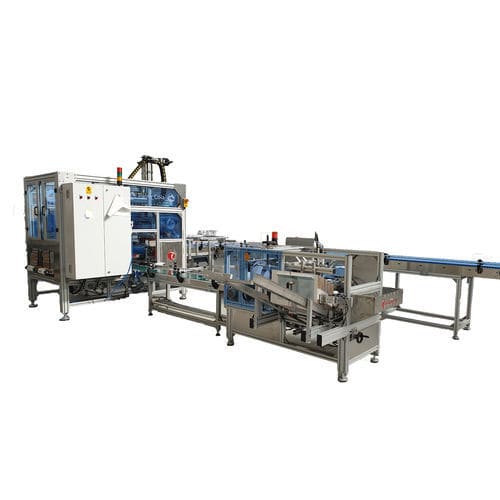 Encartonadora de carga superior - TURBEY PACKING MACHINERY - totalmente automática / de botellas