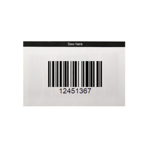 Etiqueta imprimible - AX’Label Textile - AXEM Technology - RFID / costura / de papel