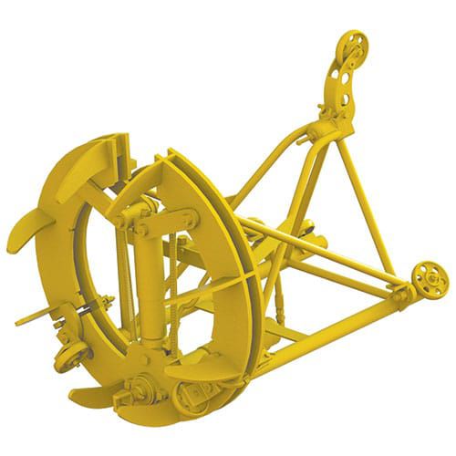 Fijación interior de tubería para conducto - 245 - SAWYER MFG COMPANY