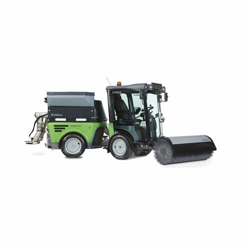 Barredora con operador a bordo - City Ranger 3070 - EGHOLM - eléctrica / quitanieves