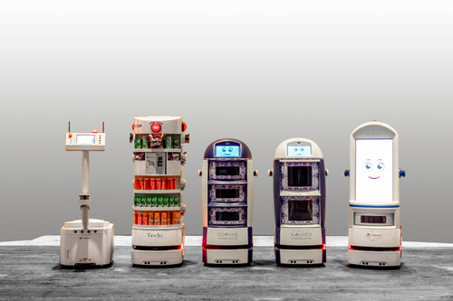 Robot de entrega de comida - staedler automation AG - para hotel / para hospital / con ruedas