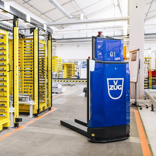 AGV de manipulación - AGILOX  - staedler automation AG - de carga / de descarga / para palés