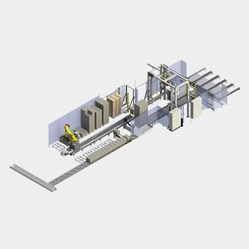 Sistema de paletización robotizado - staedler automation AG - para cajas / automático / para la industria alimentaria