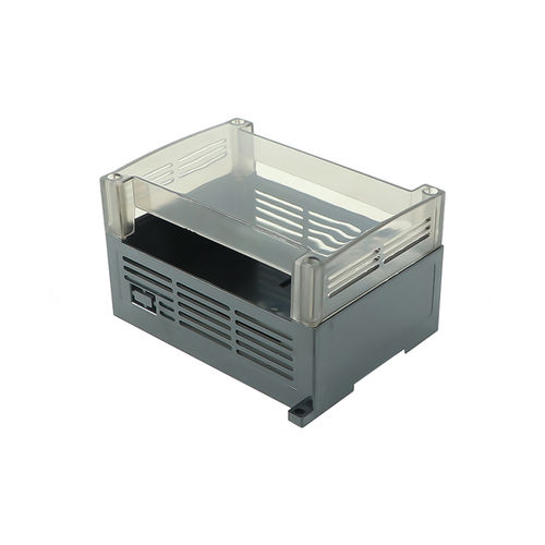 Caja para riel DIN - AK-P-37 - SZOMK ELECTRONICS - rectangular / IP54 / a medida