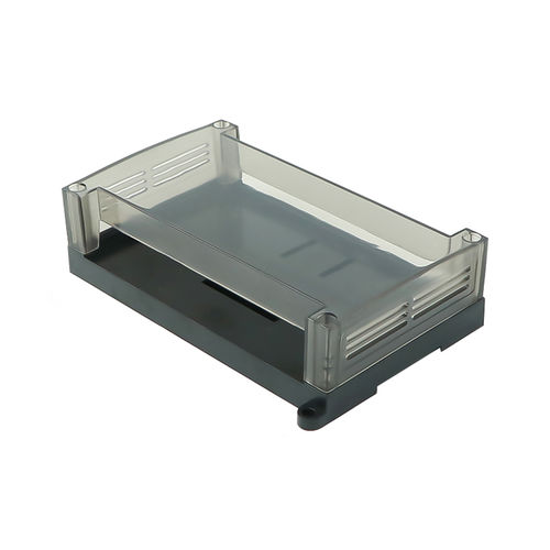 Caja para riel DIN - AK-P-38 - SZOMK ELECTRONICS - rectangular / PLC / para bloques de conexión