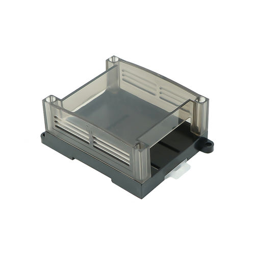 Caja para riel DIN - AK-P-39 - SZOMK ELECTRONICS - cuadrada / de ABS / para la electrónica