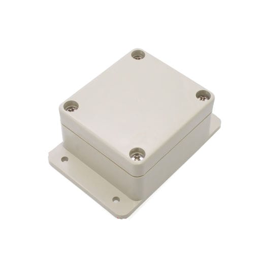 Caja con brida - AK-B-19 - SZOMK ELECTRONICS - cuadrada / de plástico / de ABS
