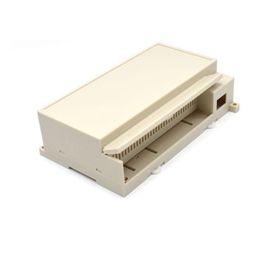 Caja para riel DIN - AK-P-27 - SZOMK ELECTRONICS - rectangular / de ABS / industrial