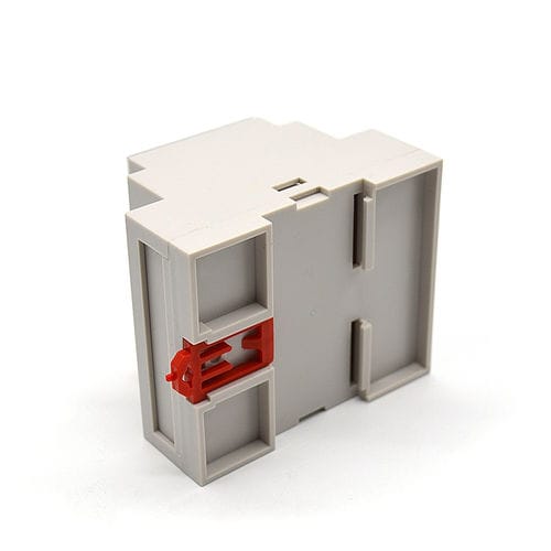 Caja para riel DIN - AK-DR-41 - SZOMK ELECTRONICS - cuadrada / de ABS / industrial
