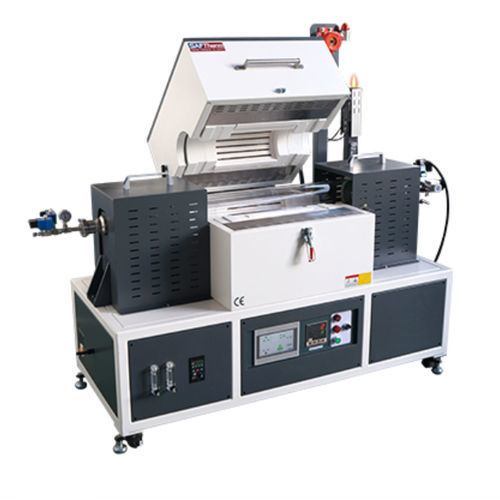 Horno tubular - STGX-150-12 - Henan Sante Furnace Technology Co.,Ltd. - espiralado / térmico / de gas