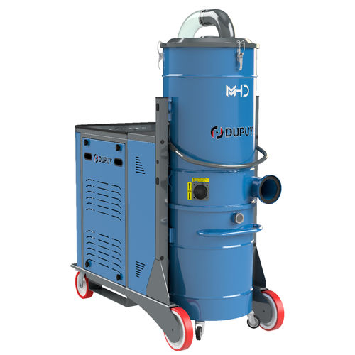 Aspirador trifásico - MHD 100 - DU-PUY srl - industrial / en seco / para materiales húmedos