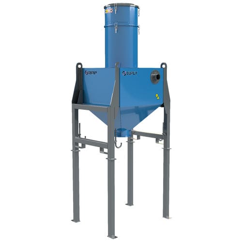 Filtro separador con limpieza neumática - Silofilter600PN Z22  - DU-PUY srl - de aire comprimido / de sólidos / con cartucho