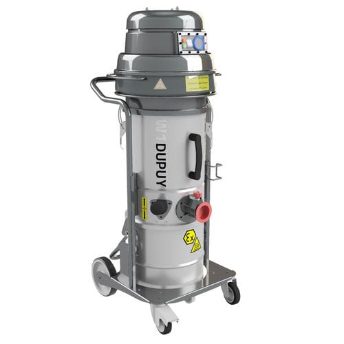 Aspirador industrial - W1 EX 1/2D Z22 - DU-PUY srl - para polvo / de aire comprimido / de acero inoxidable