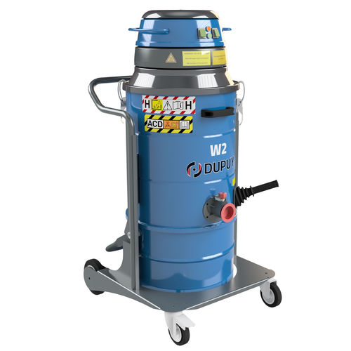 Aspirador industrial - W2 ACD Z22 - DU-PUY srl - para polvo / monofásico / de 2 motores