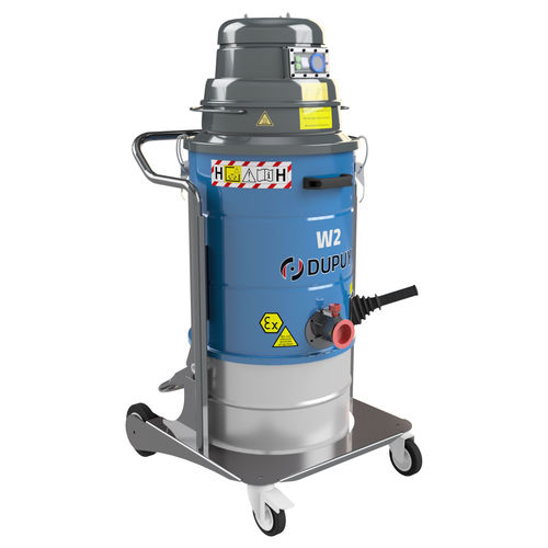 Aspirador industrial - W2 EX 1/3D Z22 - DU-PUY srl - de polvo combustible / monofásico / sobre ruedas