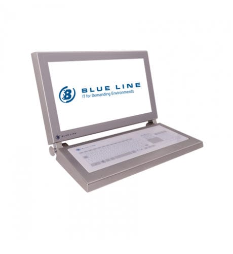 Monitor LCD - blue-line.com - con pantalla táctil multipuntos / para sala blanca / 21,5"